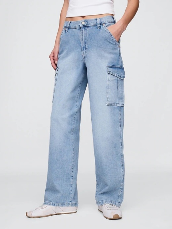 GAP Denim - Gap Mid Rise '90s Loose Cargo Jeans